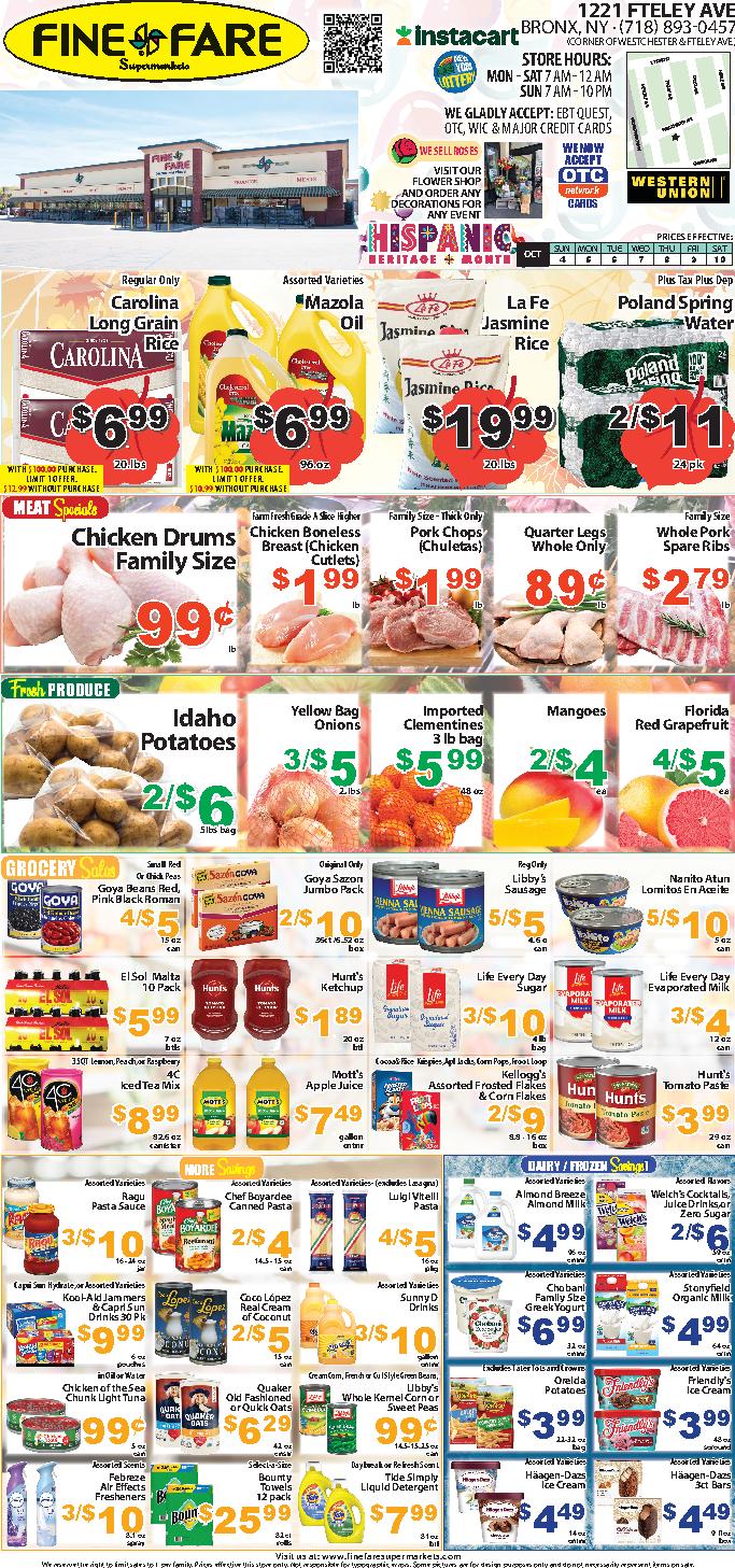 Fine Fare Ad