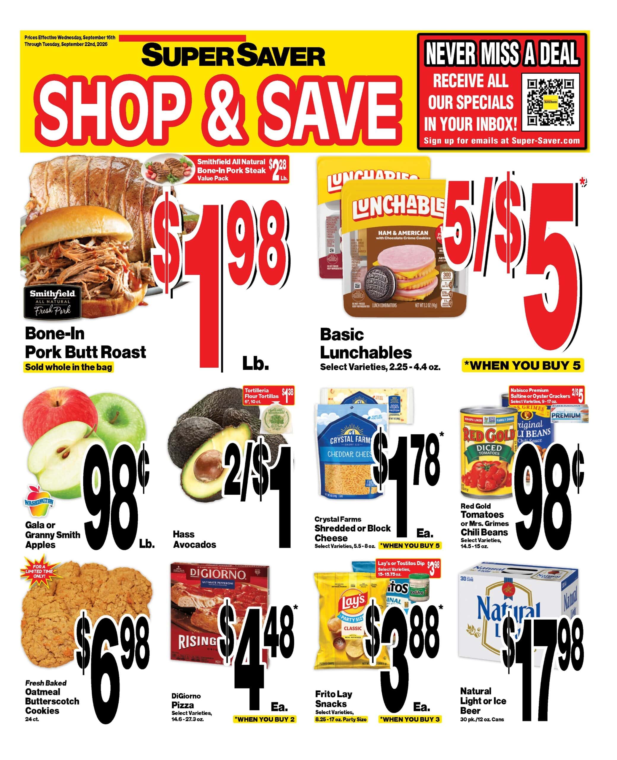 Super Saver Ad