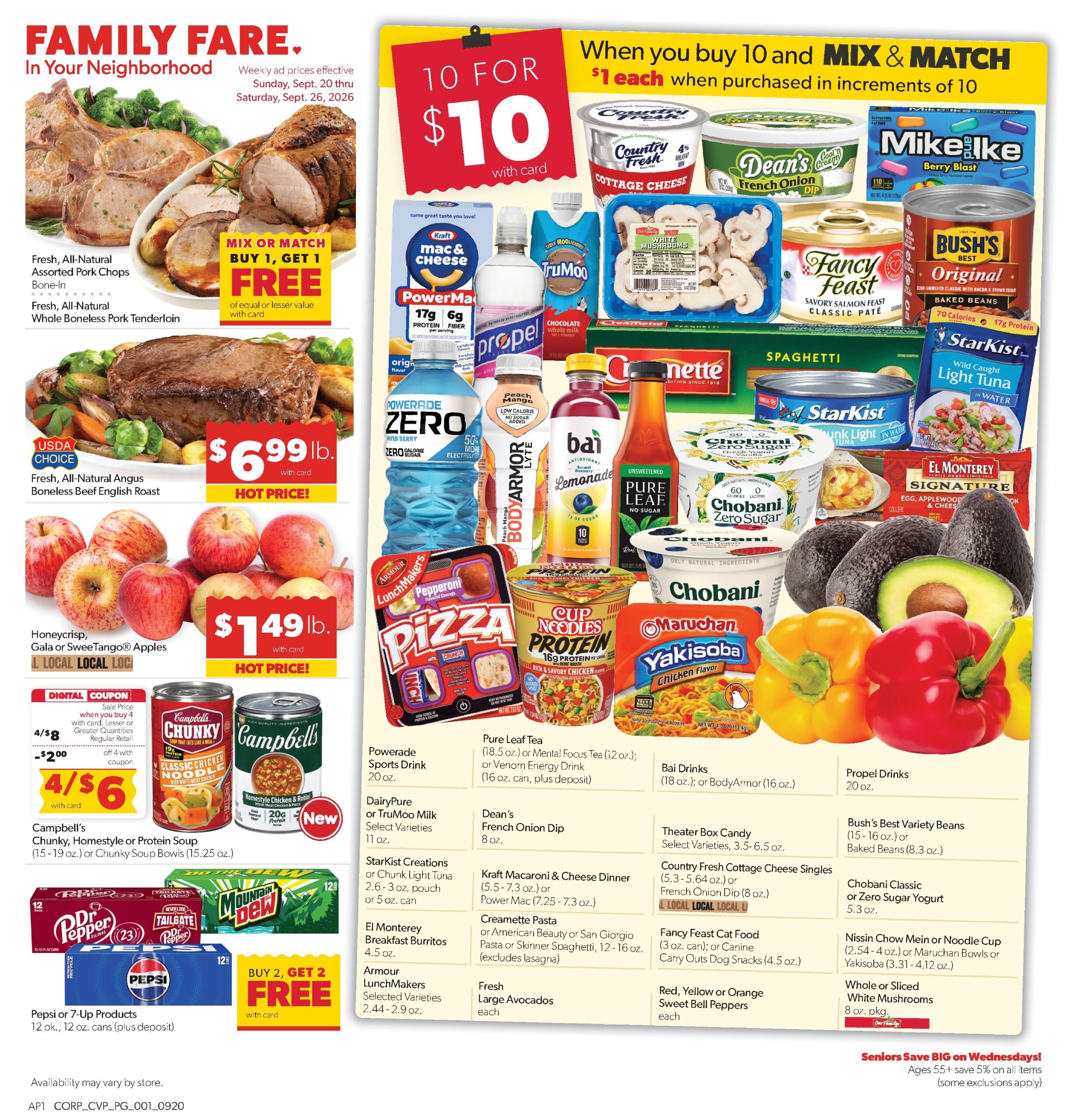 Family Fare In Store Weekly Ad