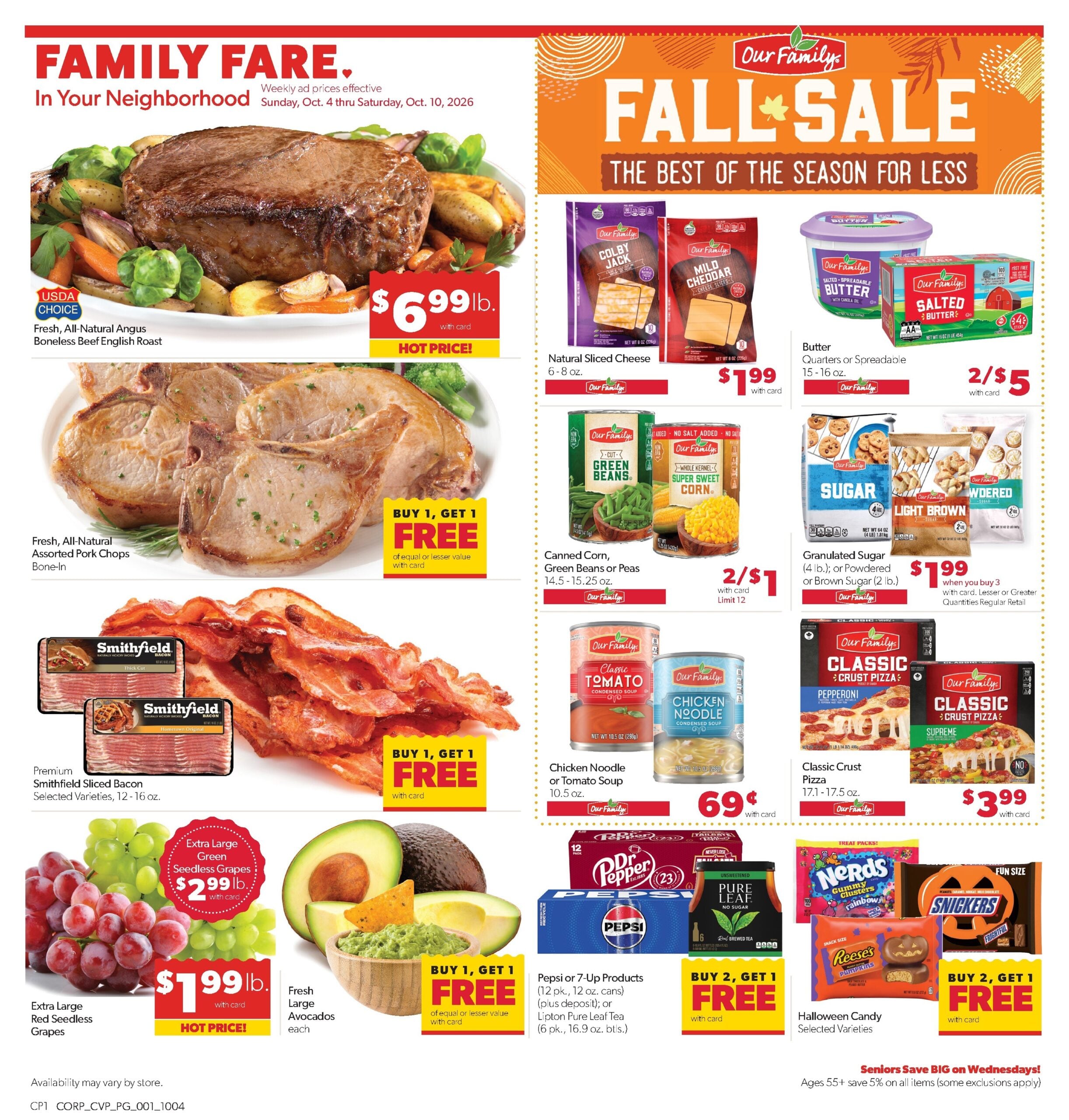 Family Fare In Store Weekly Ad
