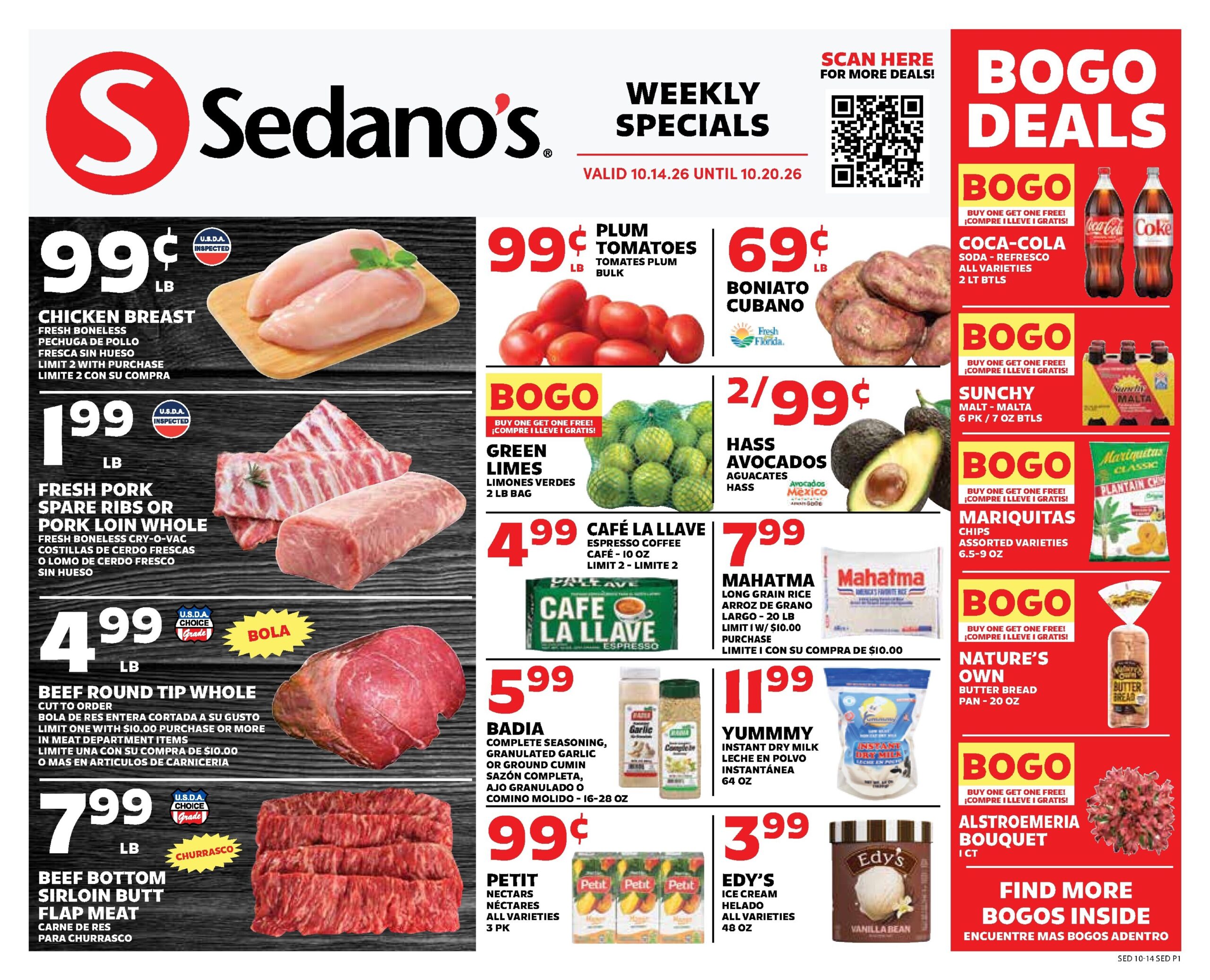 Sedano’s Weekly Ad
