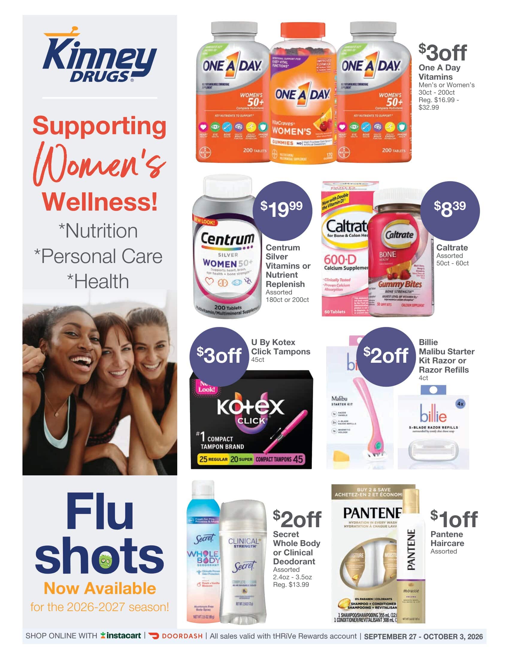 Kinney Drugs Weekly Ad