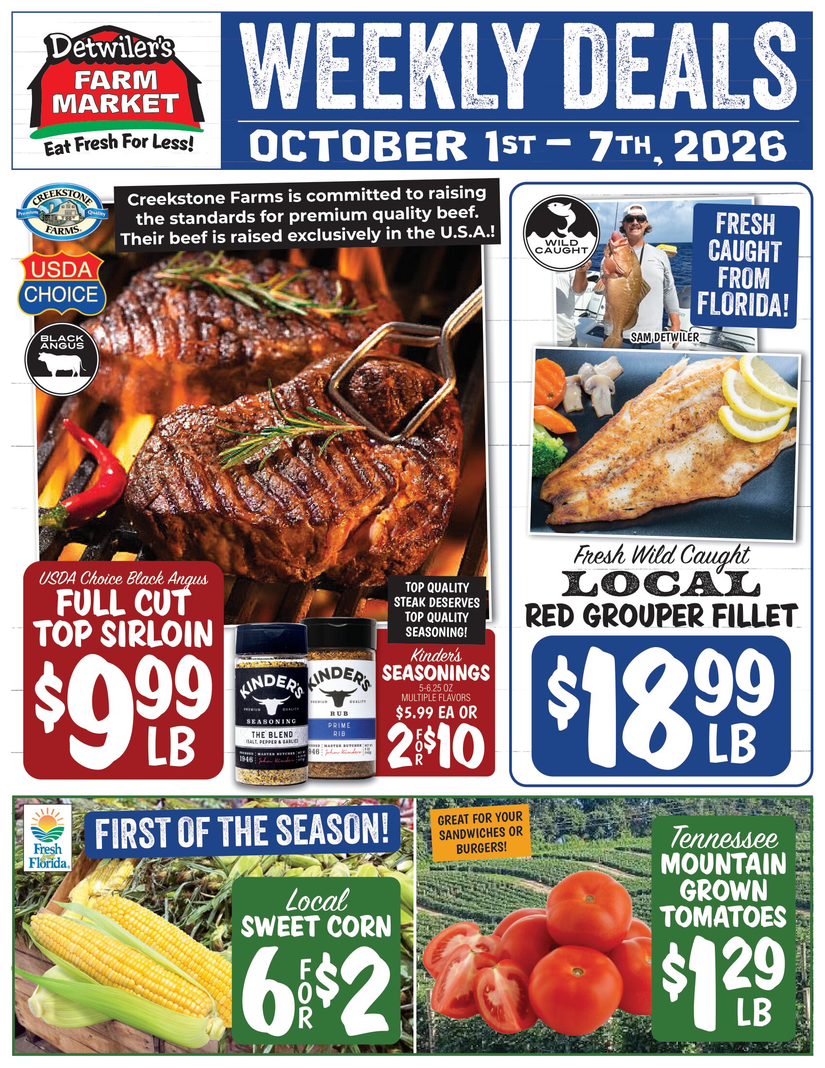 Detwiler’s Weekly Ad