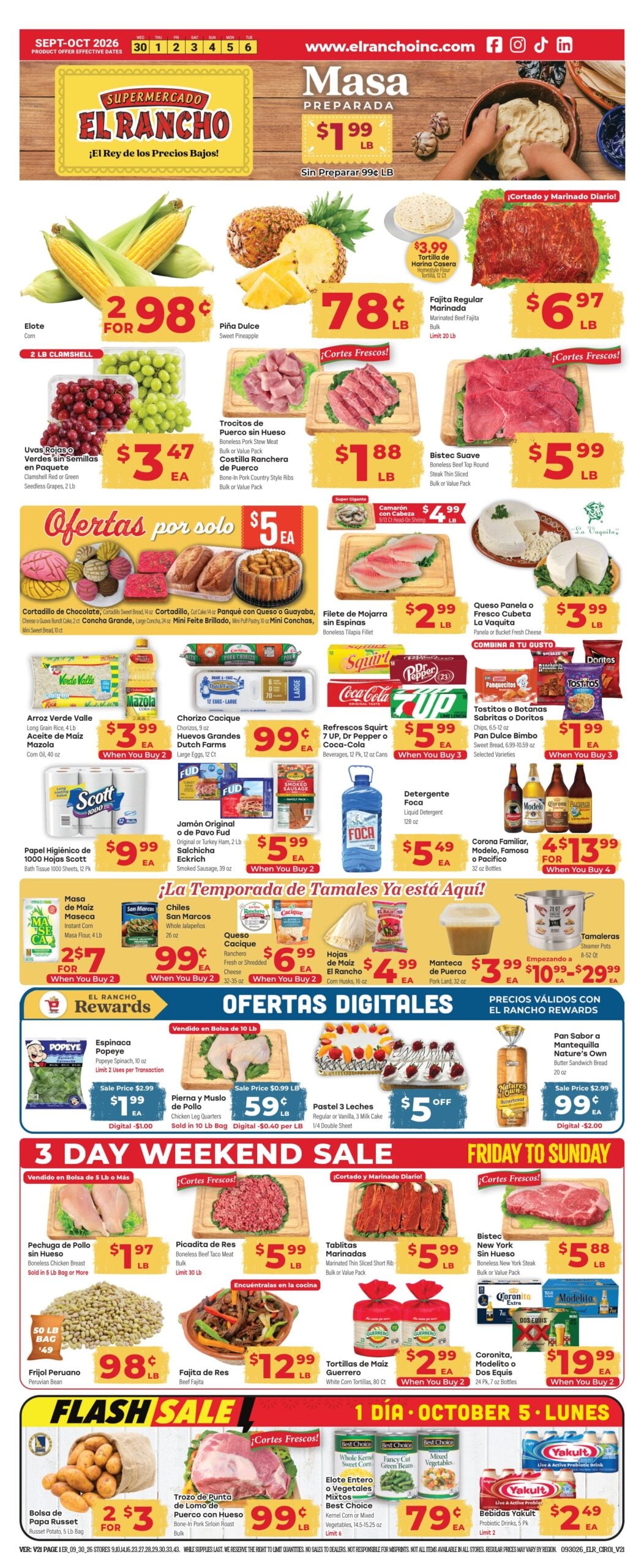 El Rancho Weekly Ad