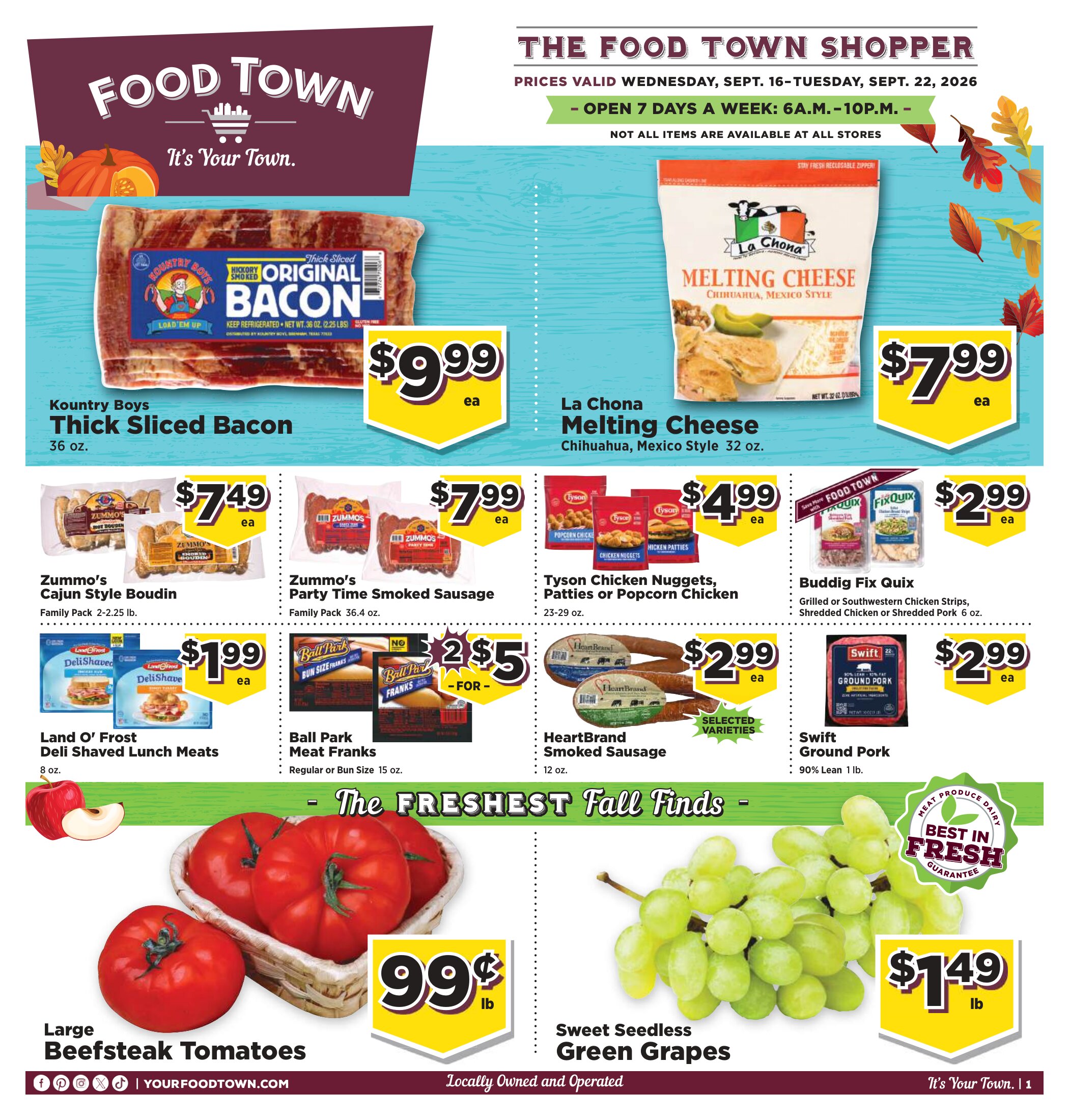 Food Town In-Store Weekly Ad