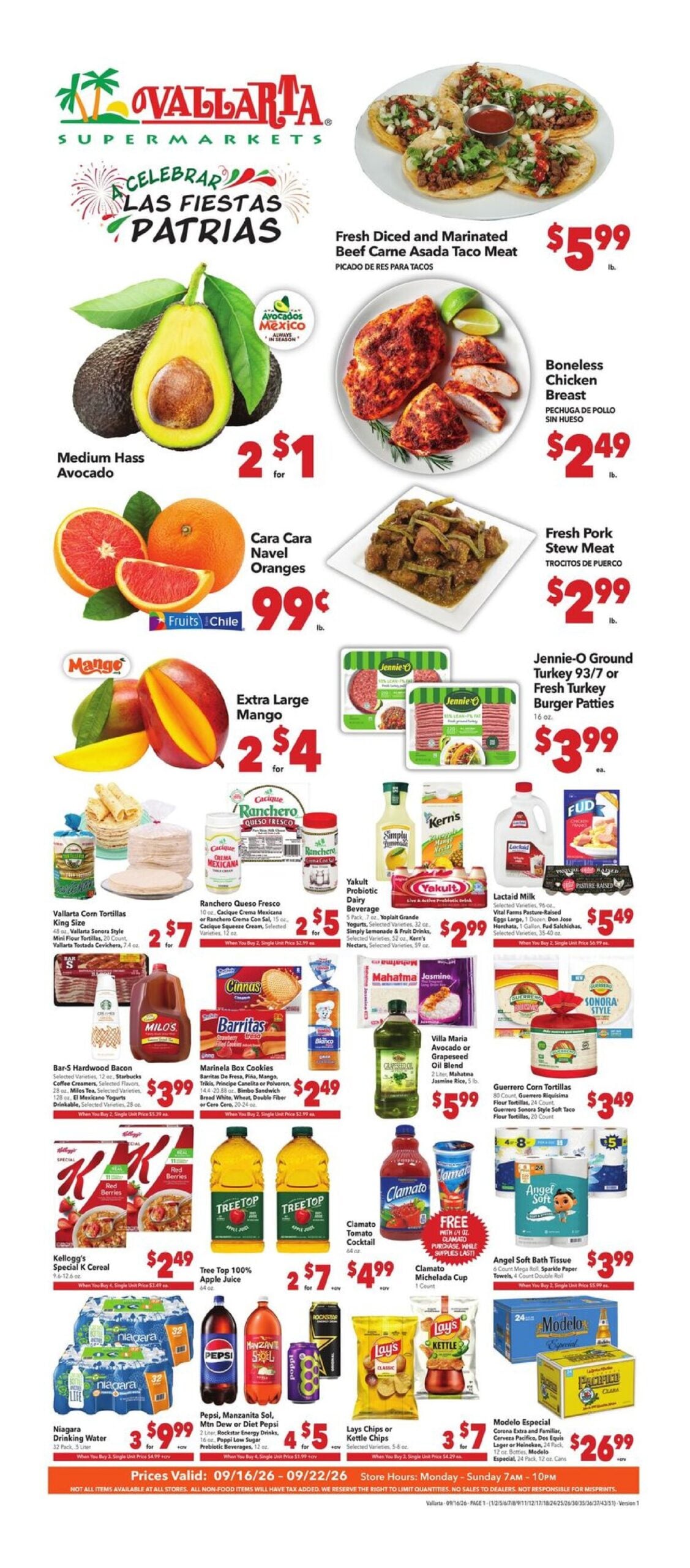 Vallarta Weekly Ad