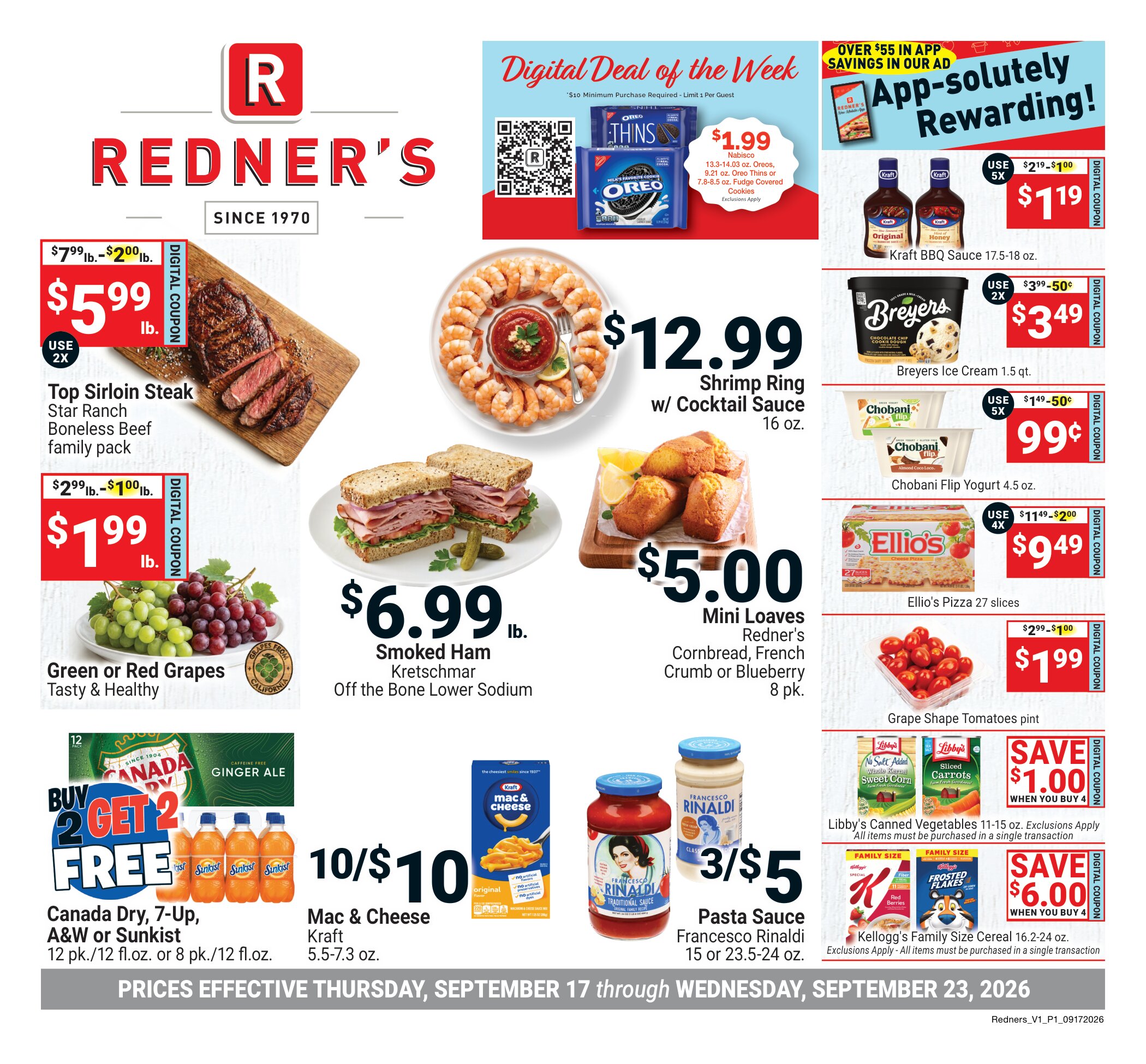 Redner's Circular