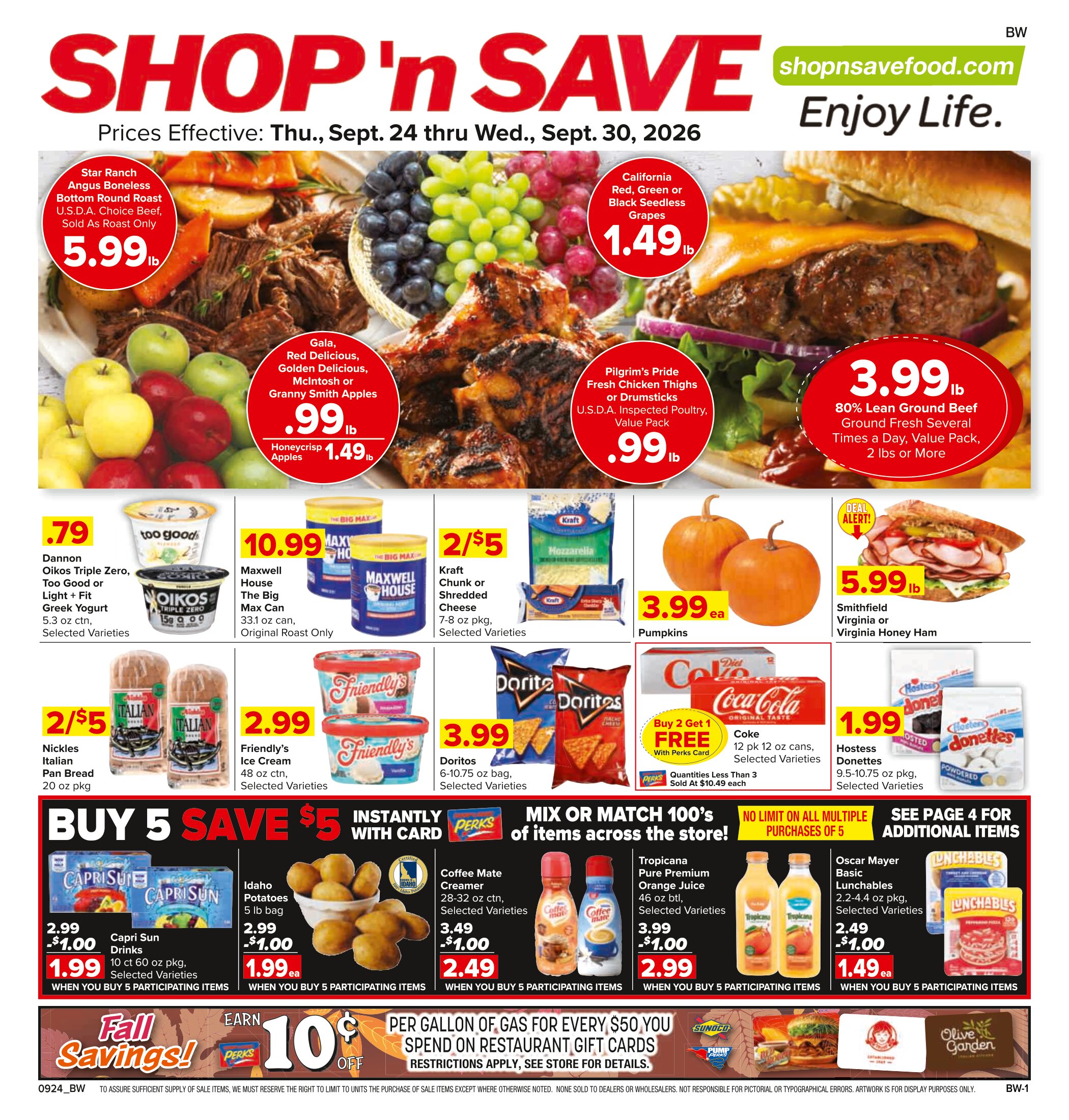 Shop 'n Save Ad
