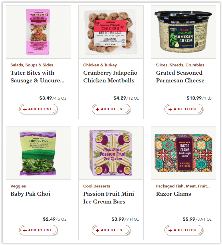 Trader Joe's Weekly Ad