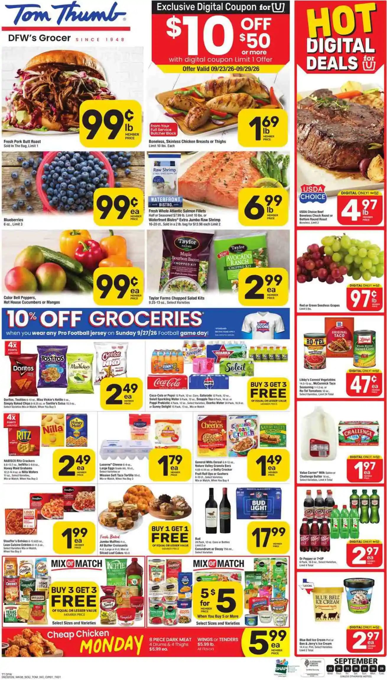 Tom Thumb Weekly Ad
