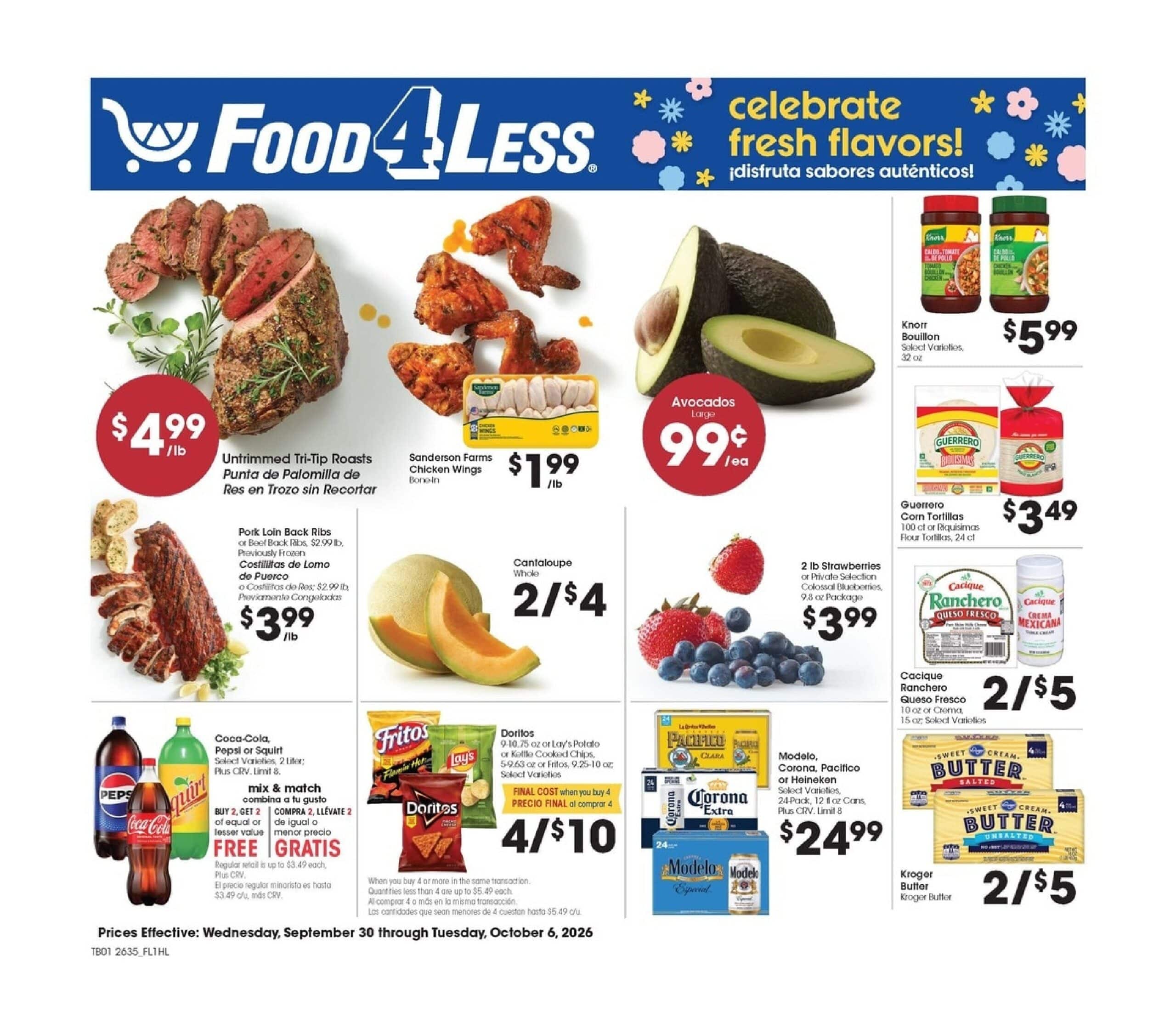 Food 4 Less In-Store Weekly Ad
