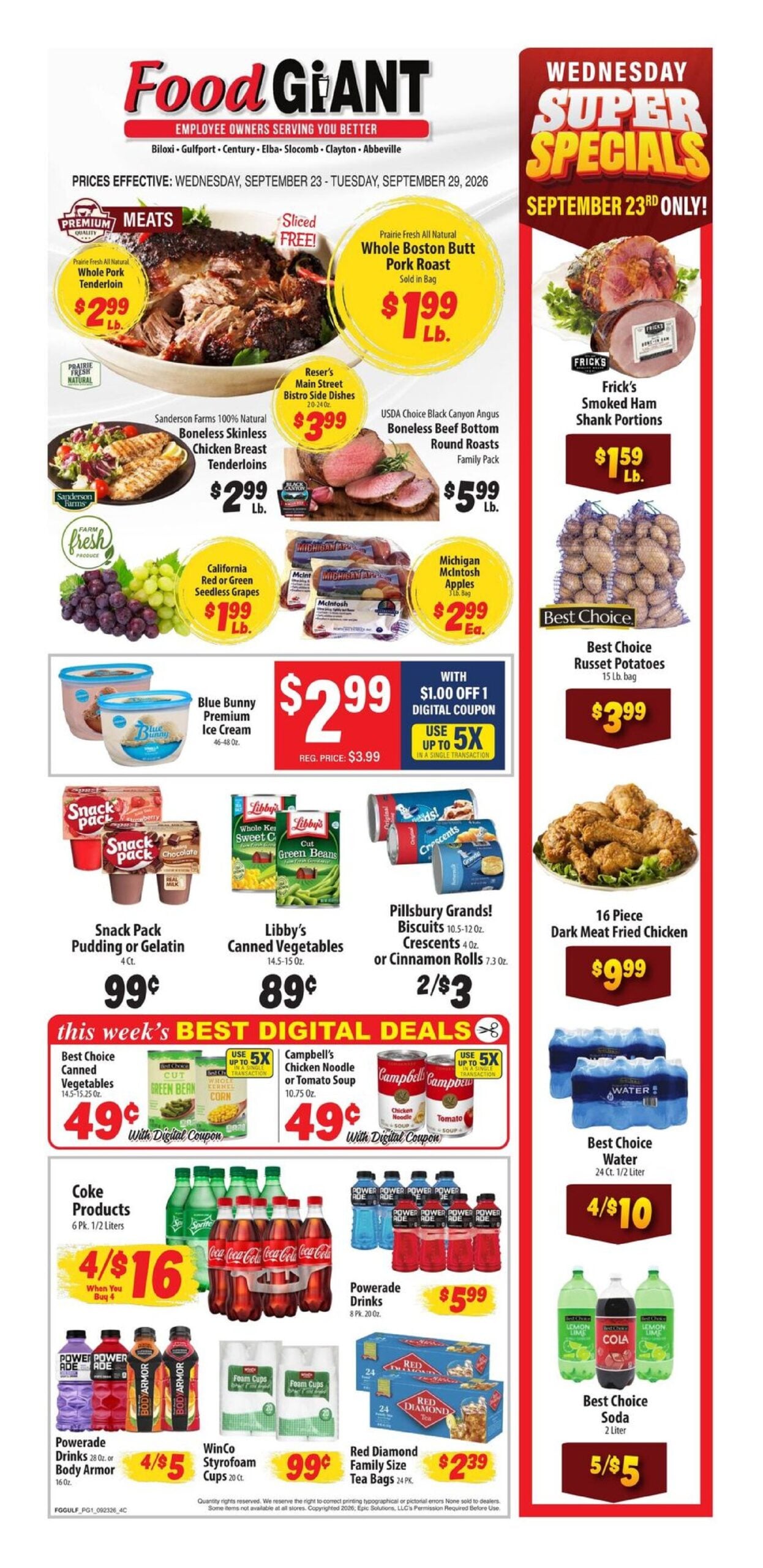 Food Giant In-Store Weekly Ad