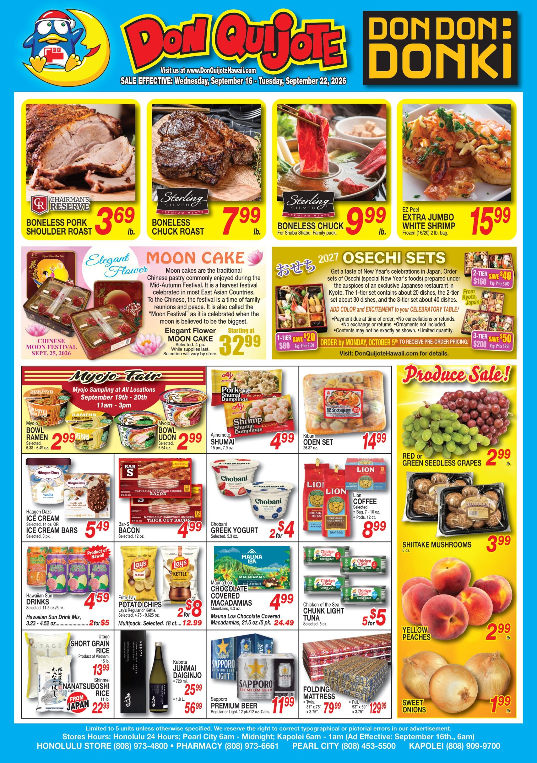 Don Quijote Sale Ad
