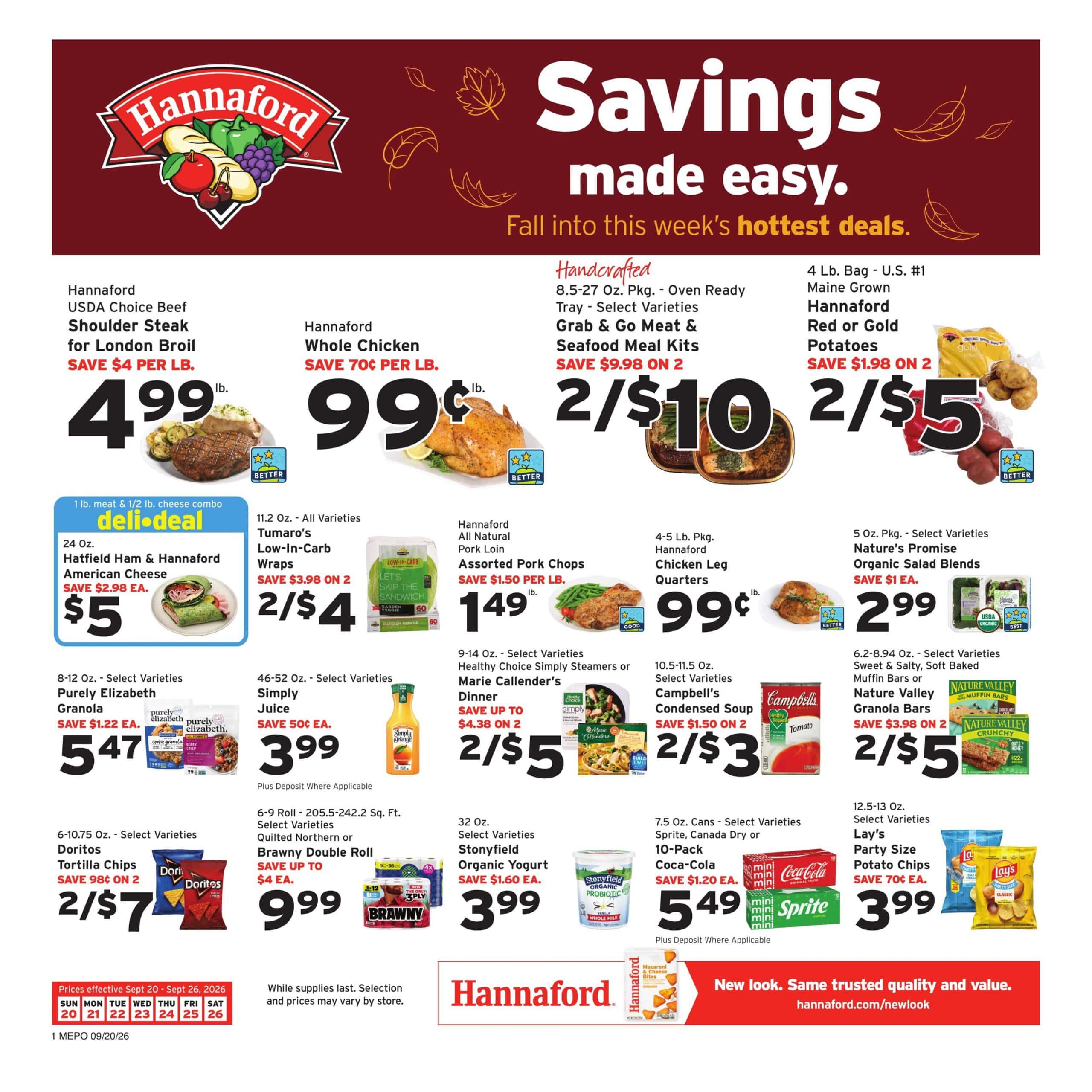 Hannaford Weekly Ad