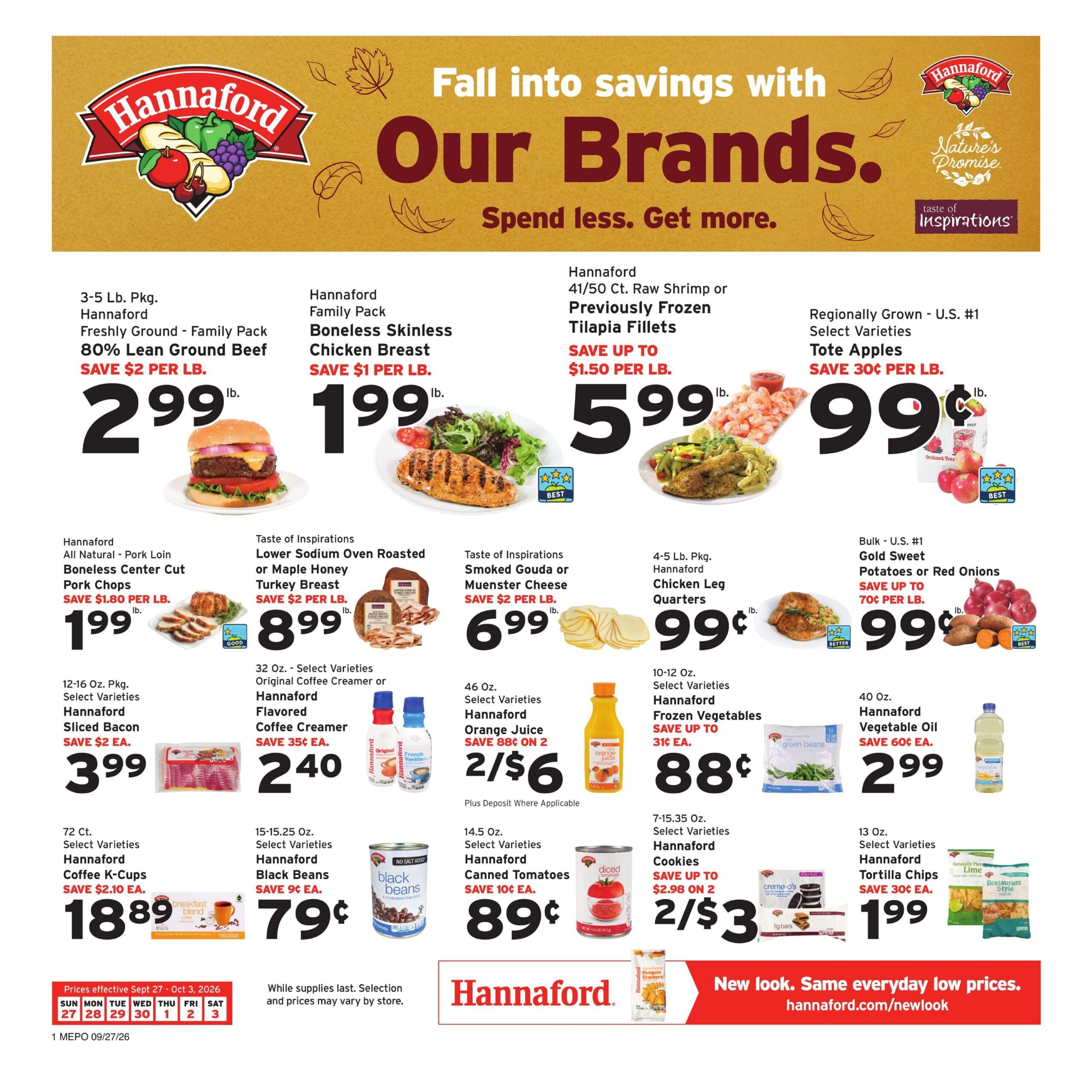 Hannaford In Store Weekly Ad