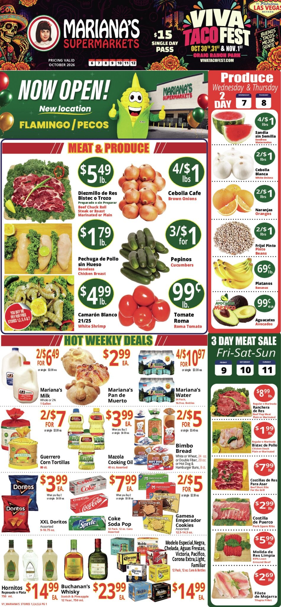 Mariana's Weekly Ad