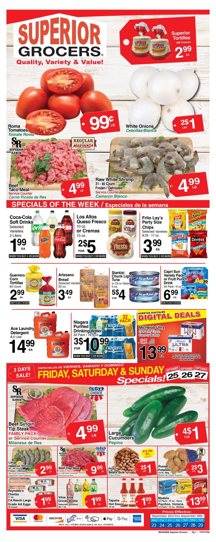 Superior Grocers Weekly Ad
