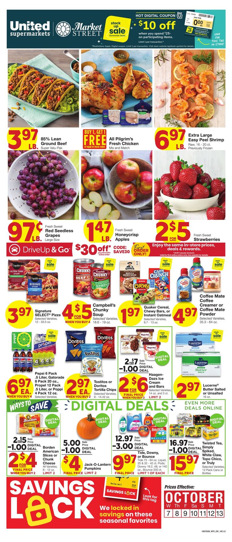 United Supermarkets Ad