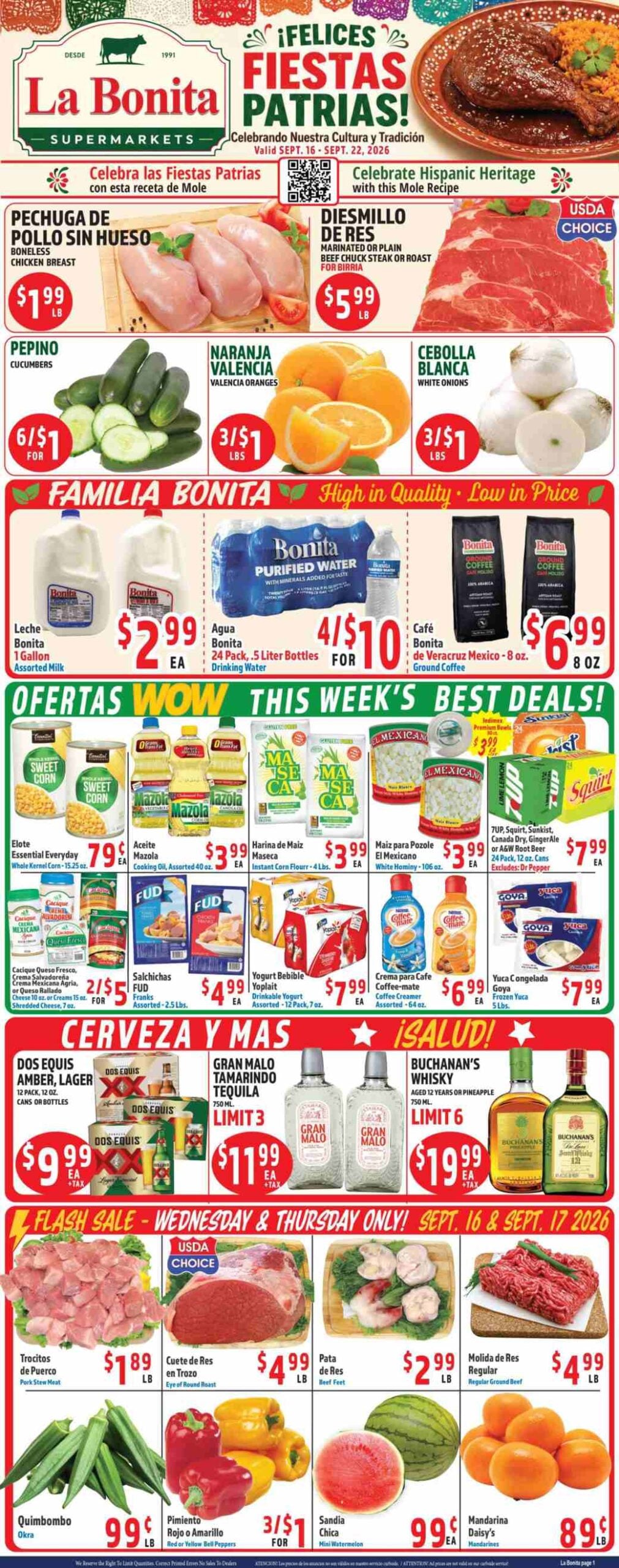 La Bonita Supermarkets Ad