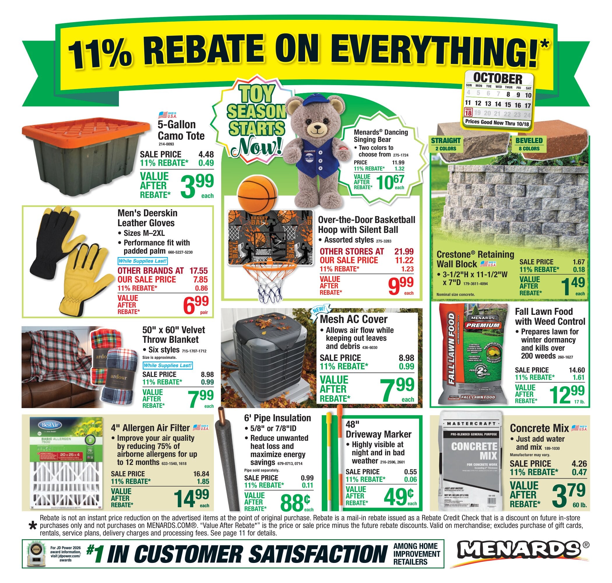 Menards Ad Deals
