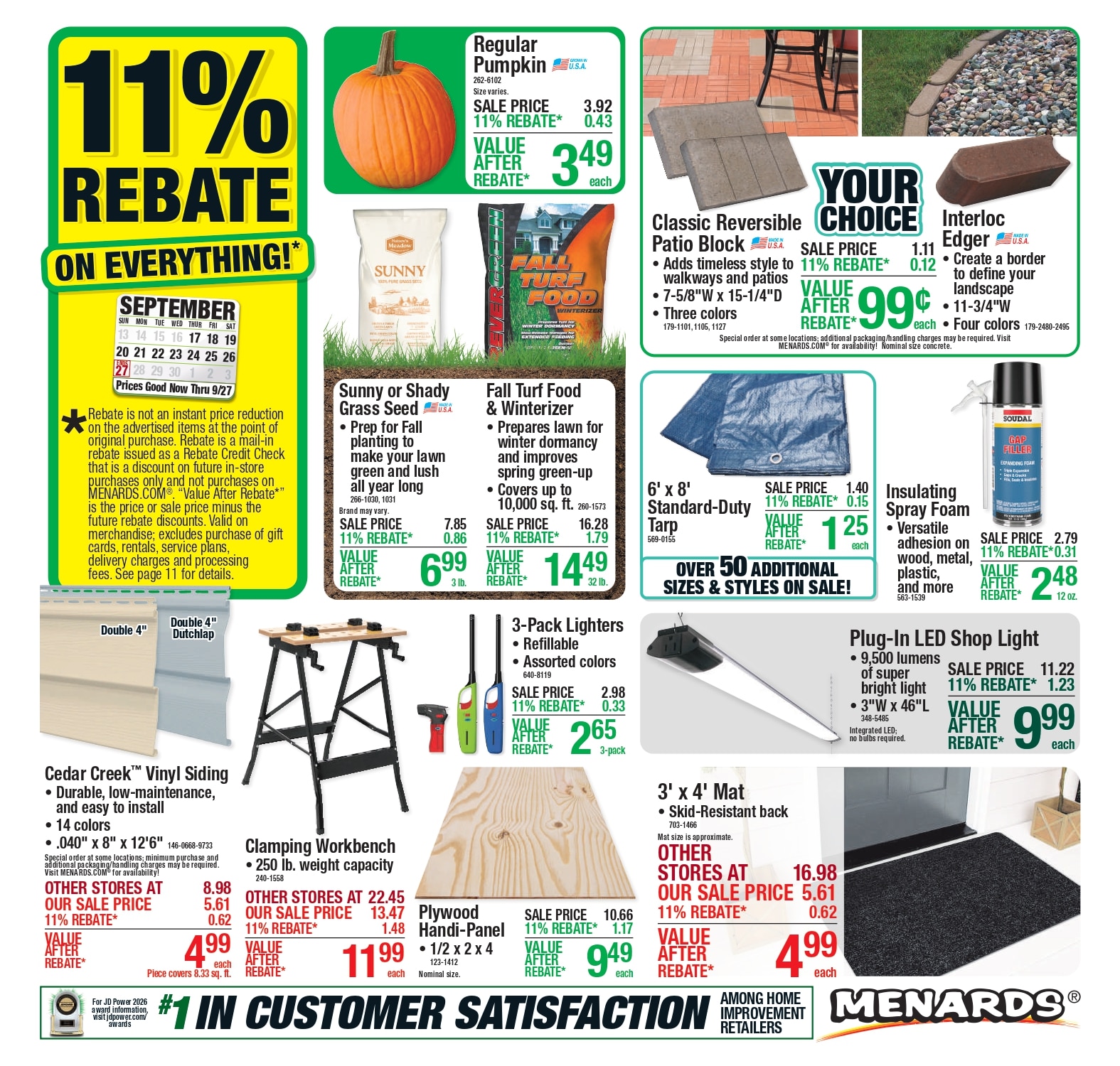 Menards Ad Deals