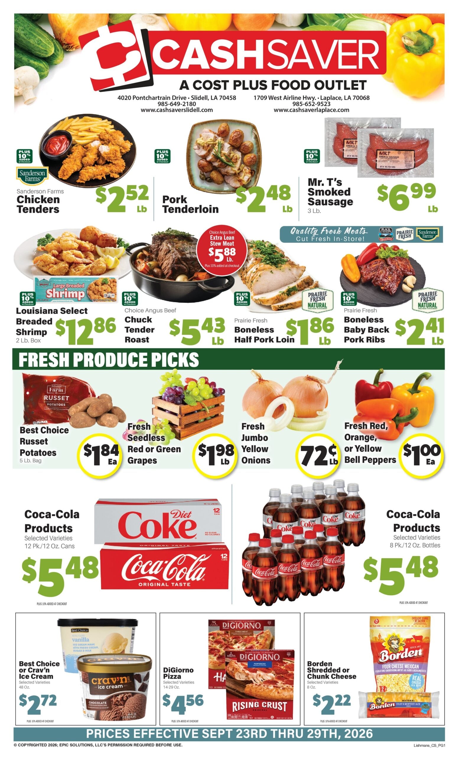 Cash Saver Weekly Ad