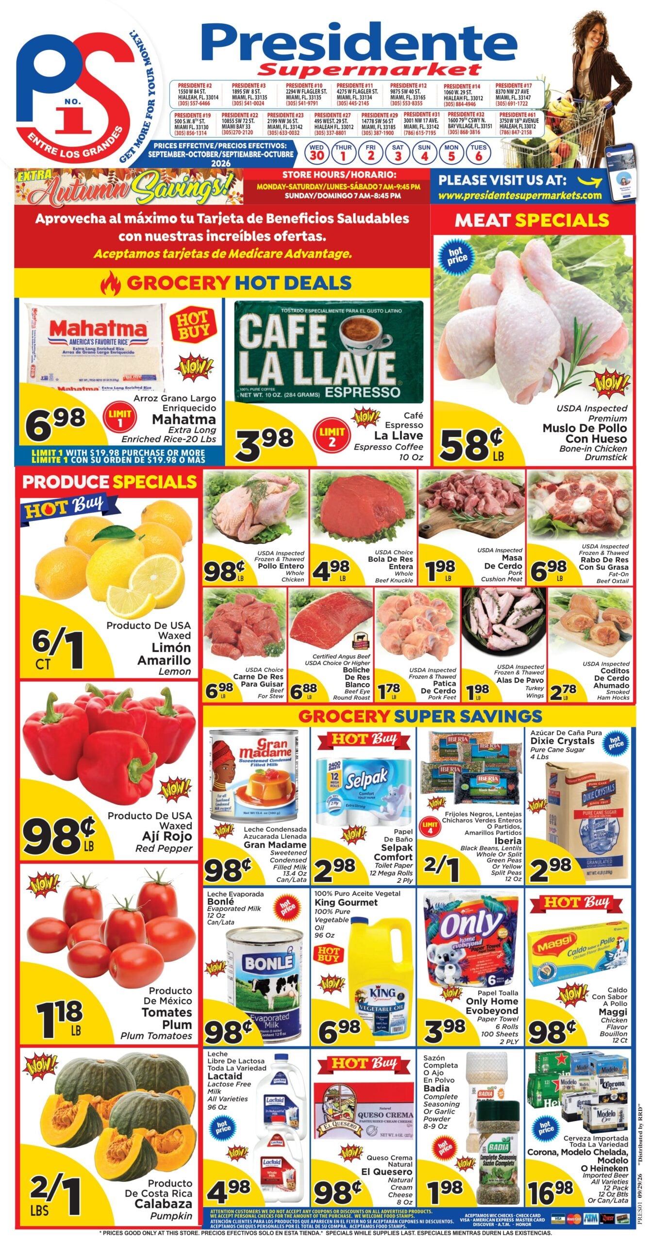 Presidente Supermarket Ad