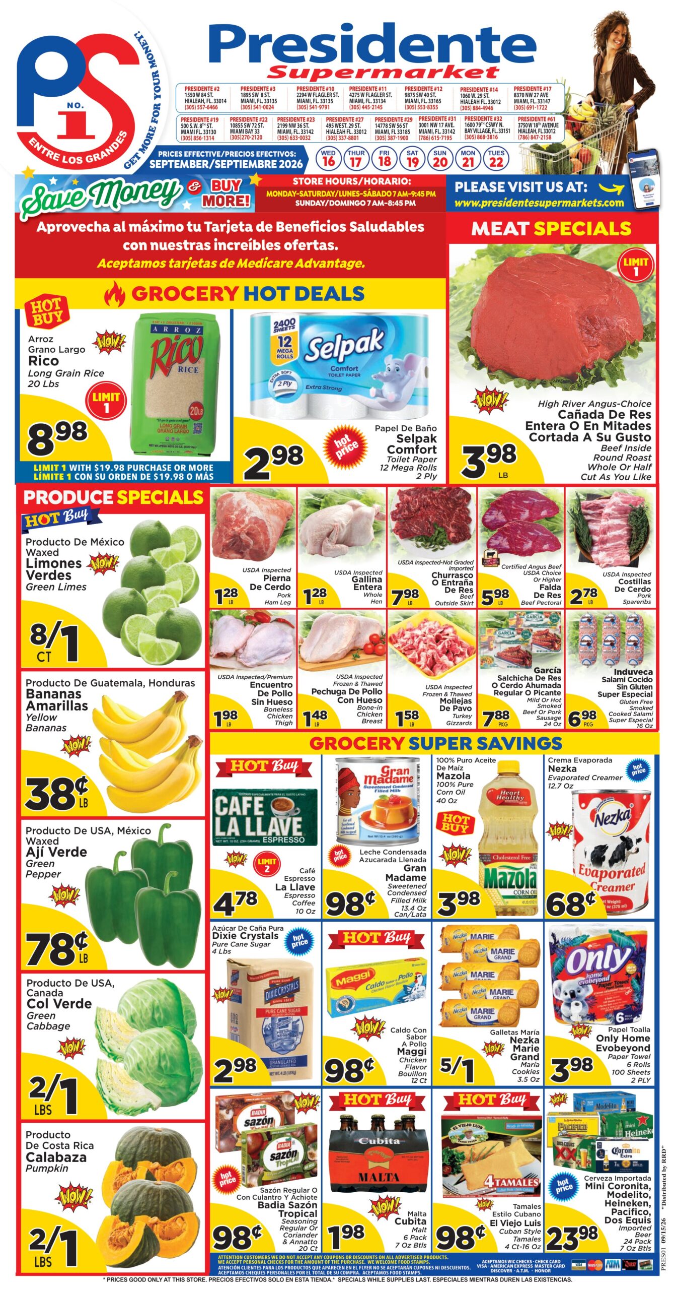 Presidente Supermarket Ad