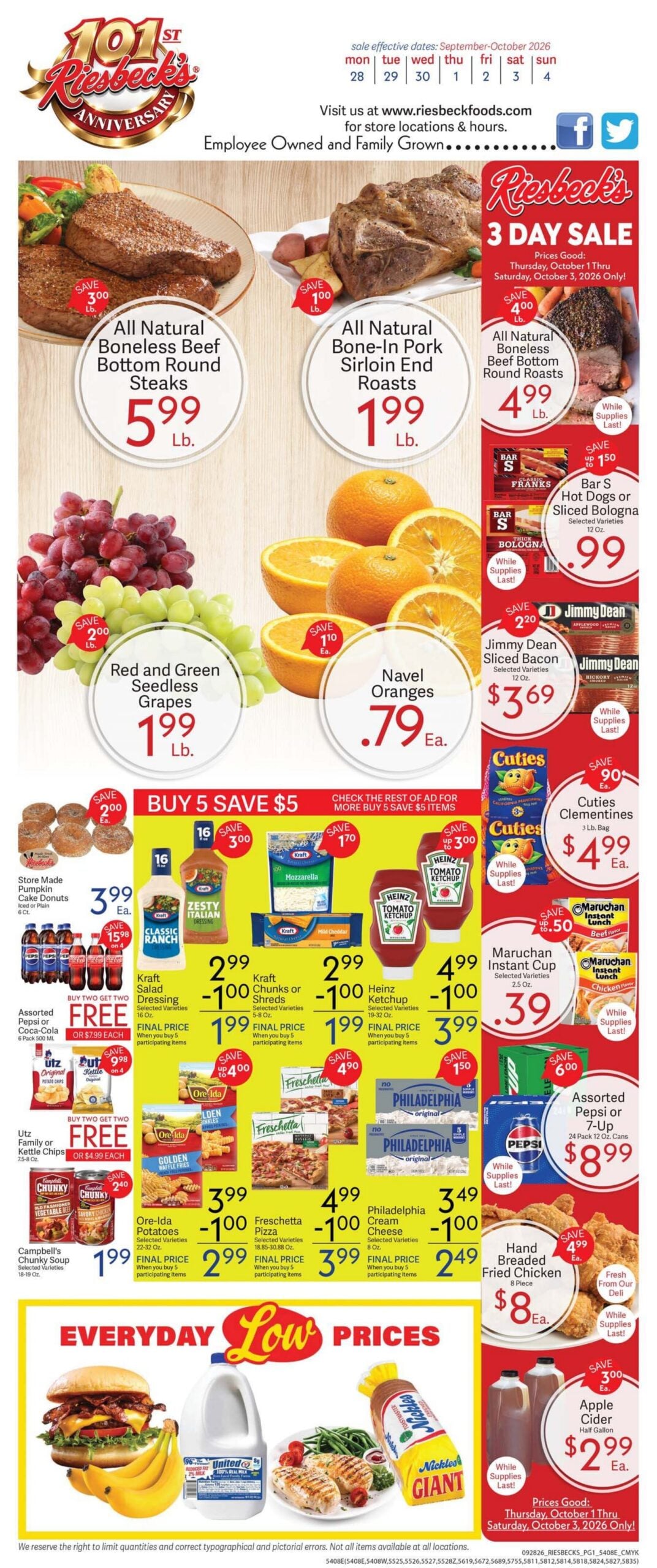 Riesbeck's Weekly Ad