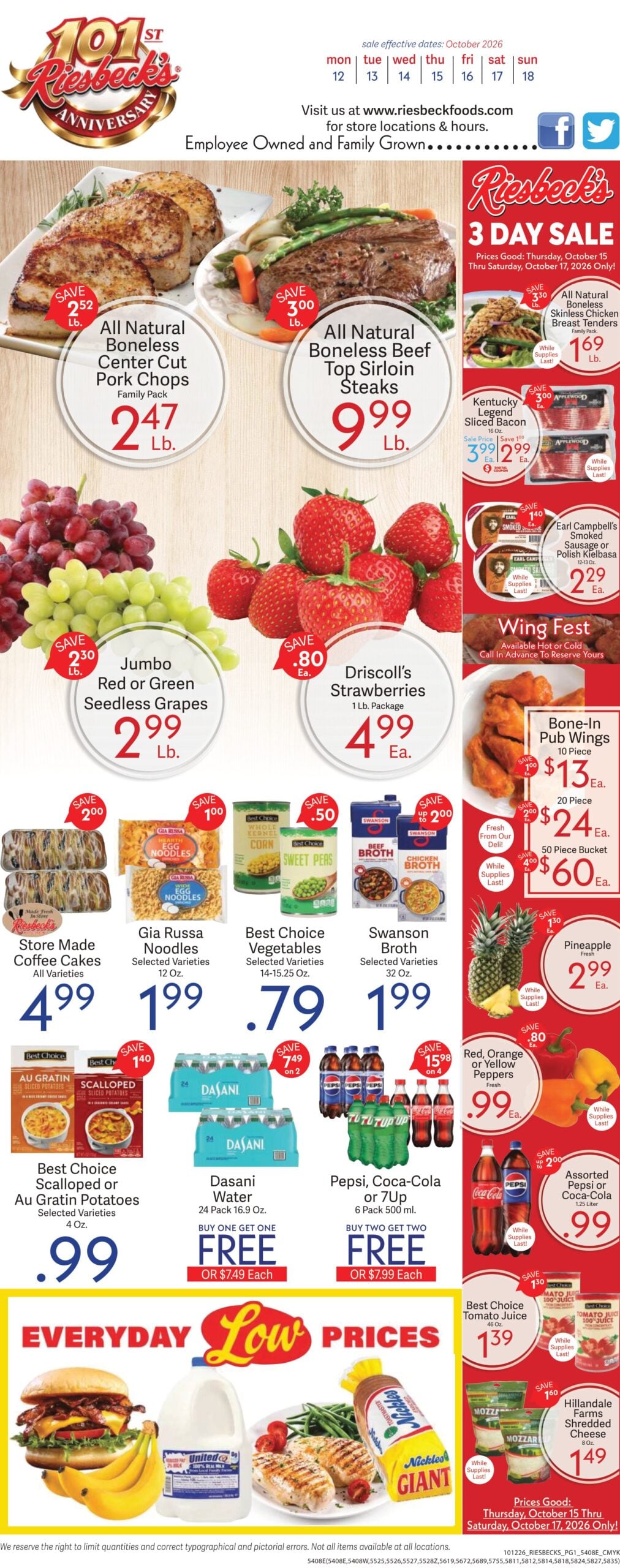 Riesbeck's Weekly Ad