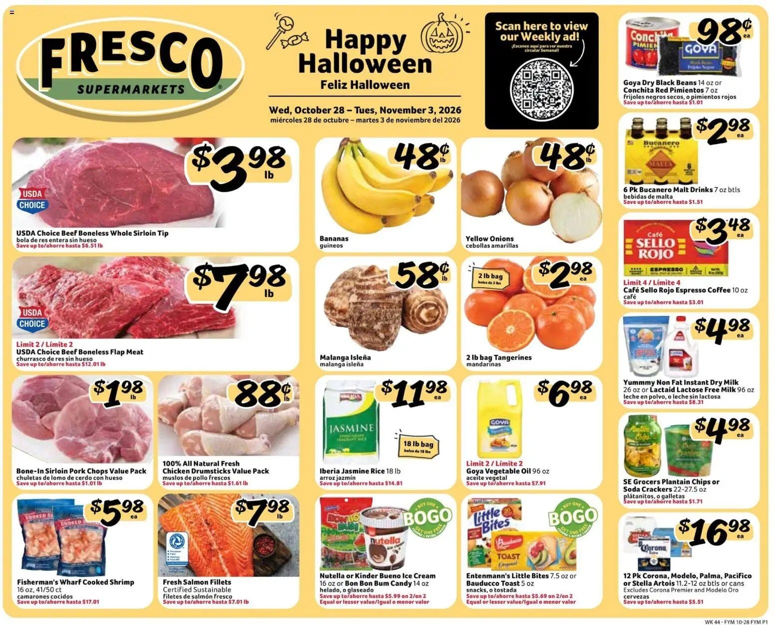 Fresco y Más In-Store Weekly Ad