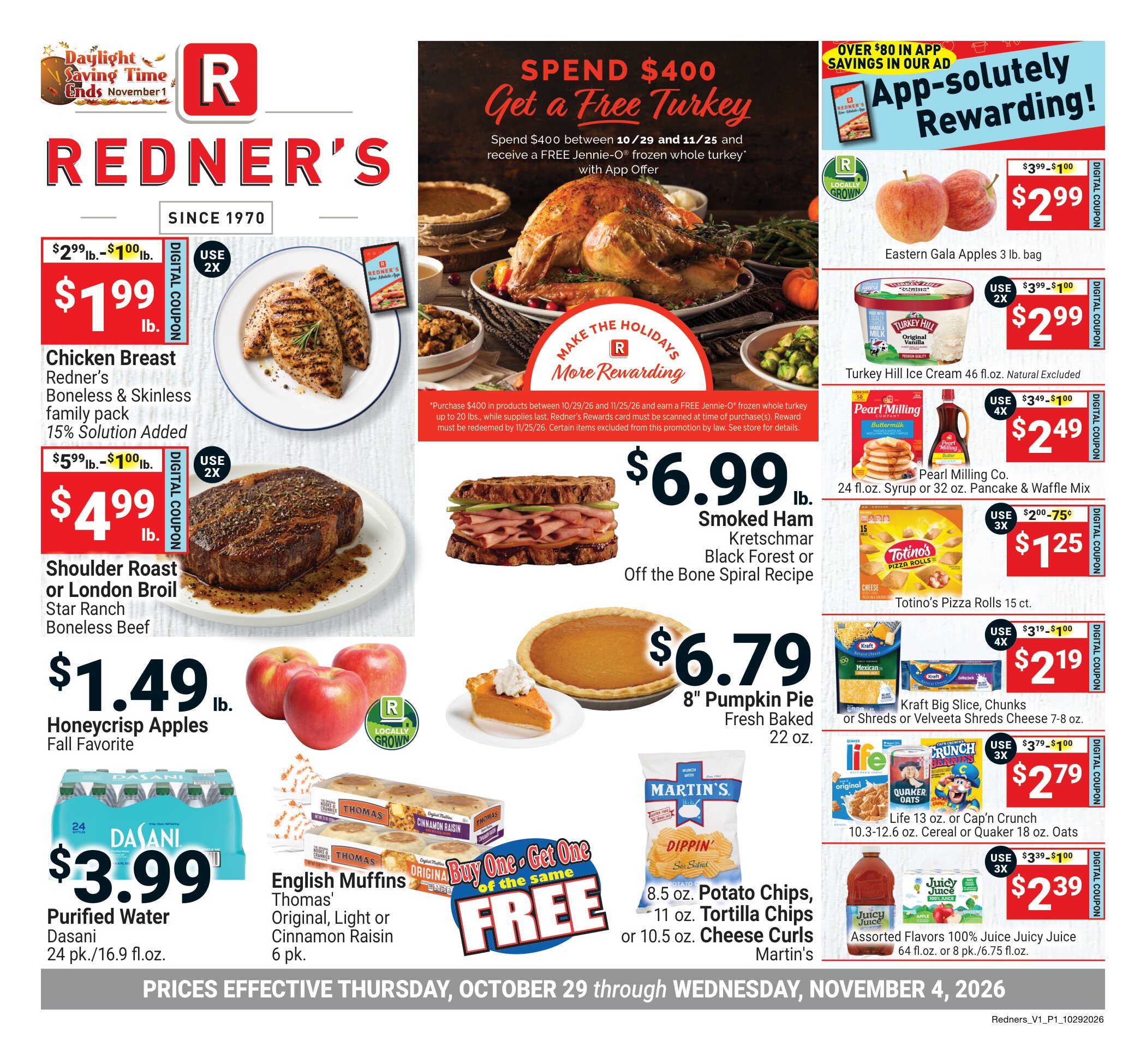 Redner's Circular