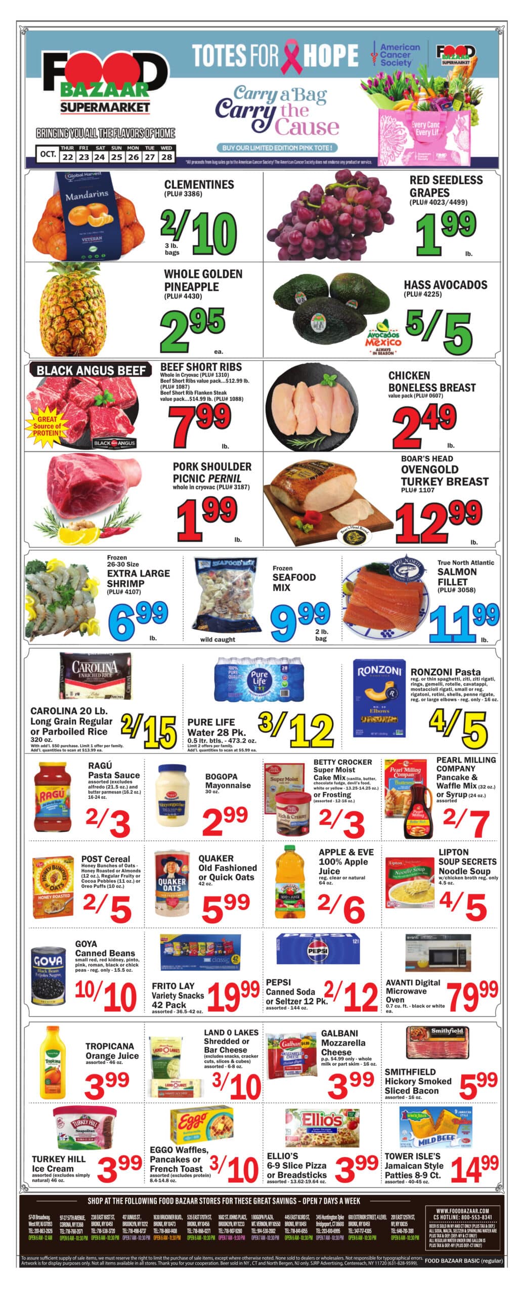 Food Bazaar In-Store Weekly Ad
