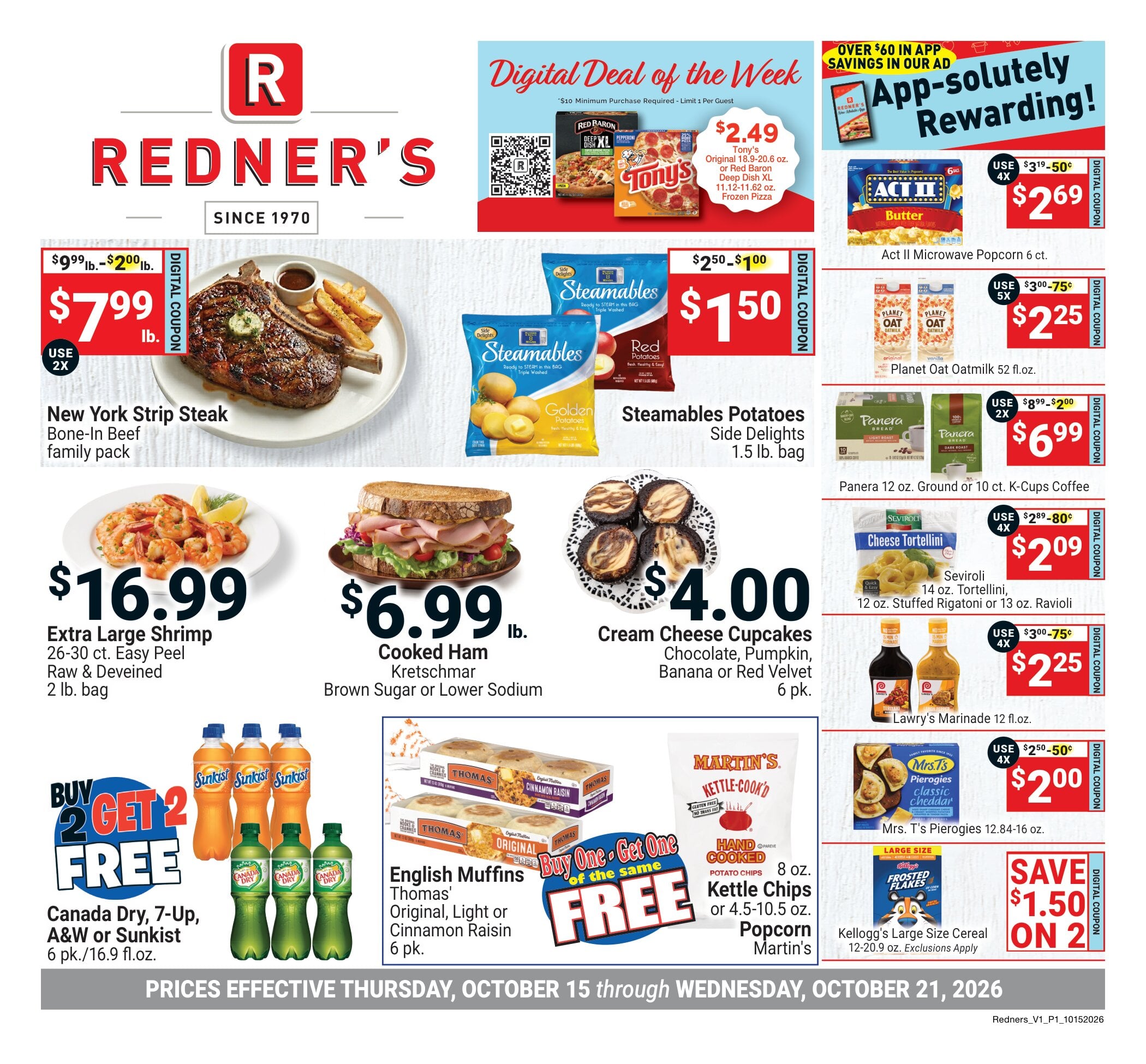 Redner's Circular Sale