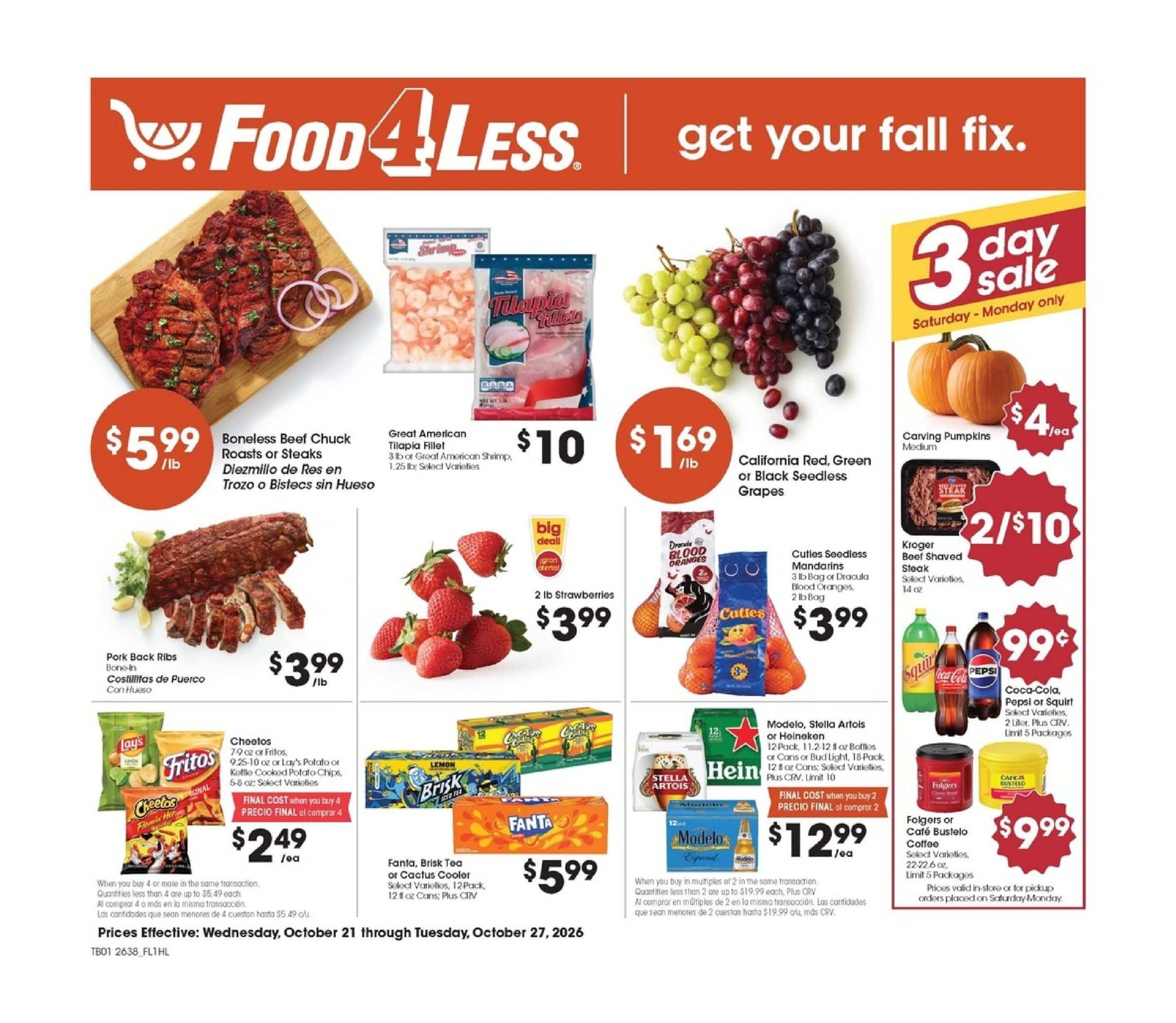 Food 4 Less Weekly Ad