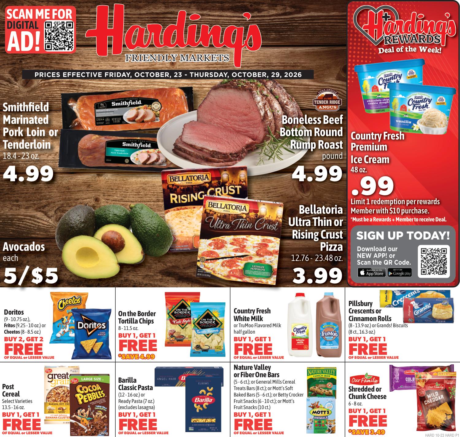 Hardings Ad