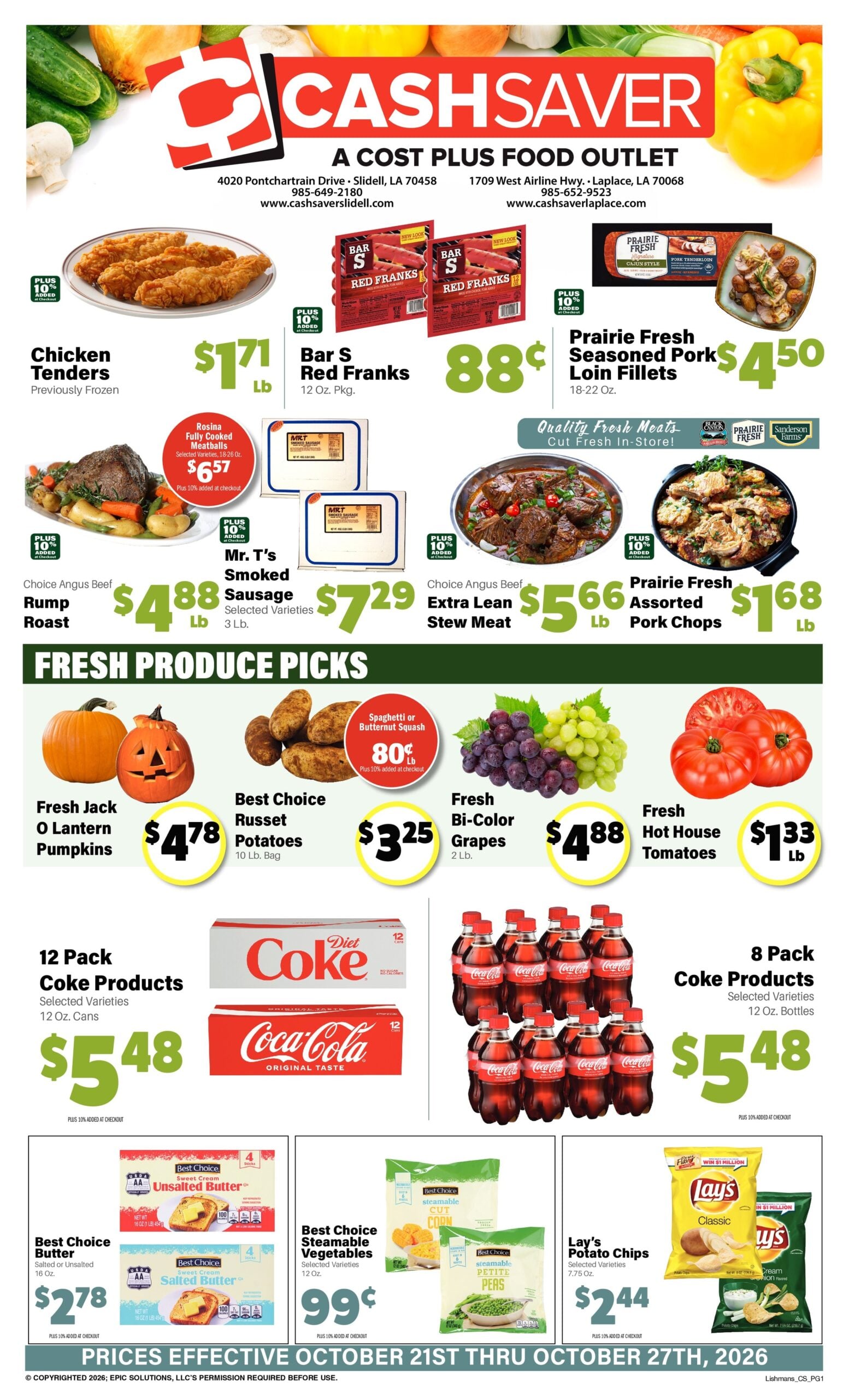 Cash Saver Weekly Ad