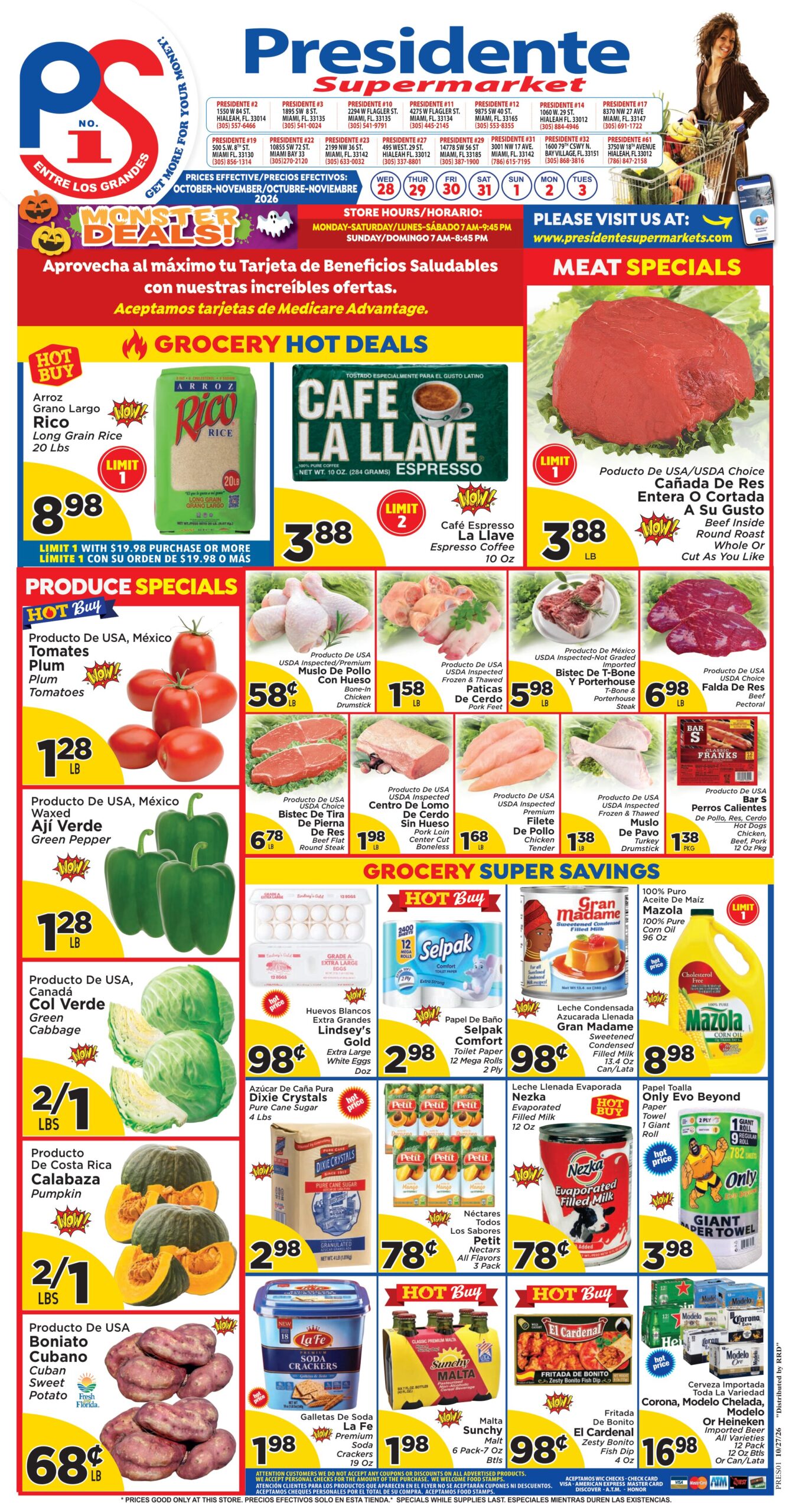 Presidente Supermarket Ad