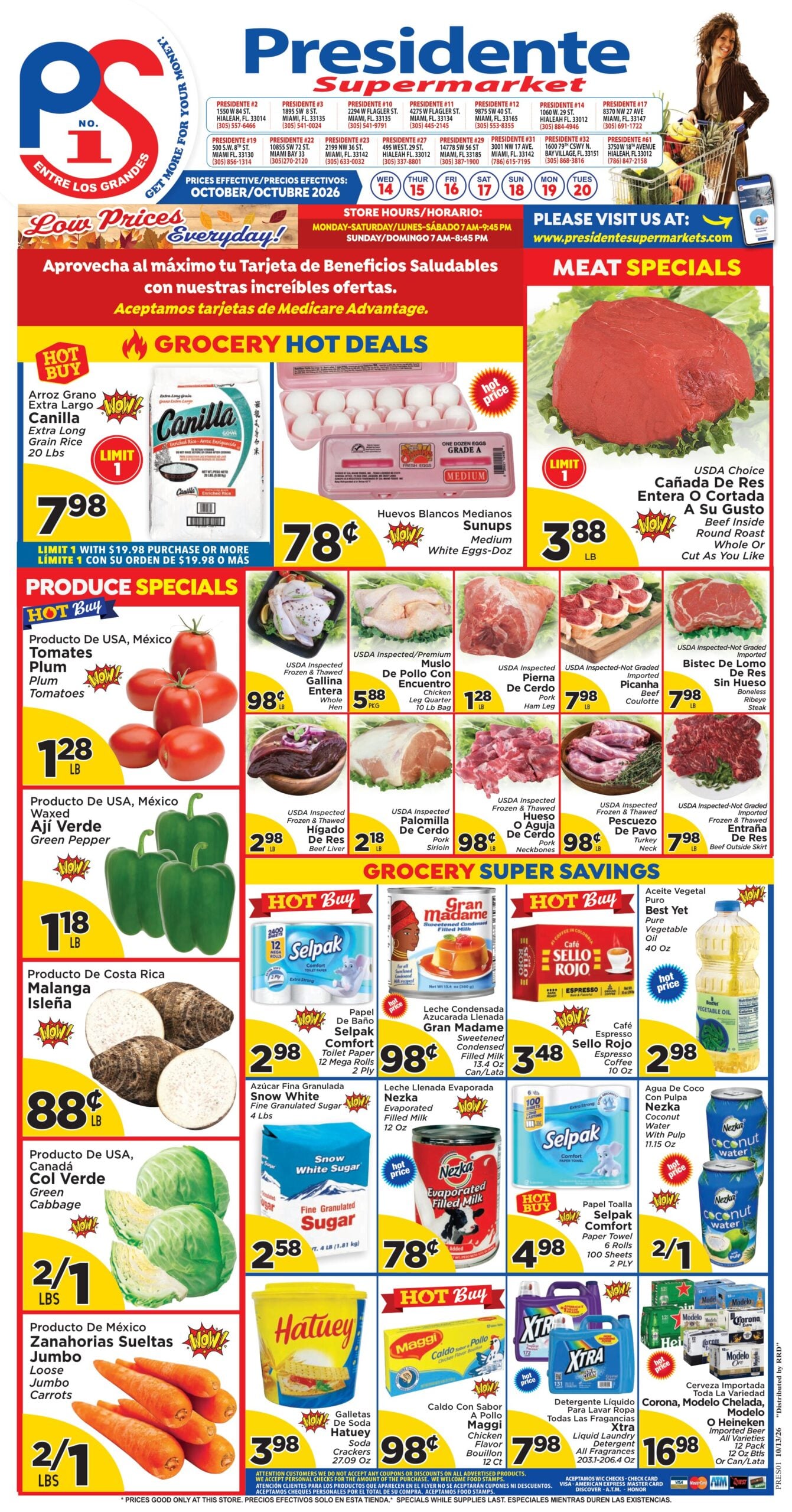 Presidente Supermarket Ad