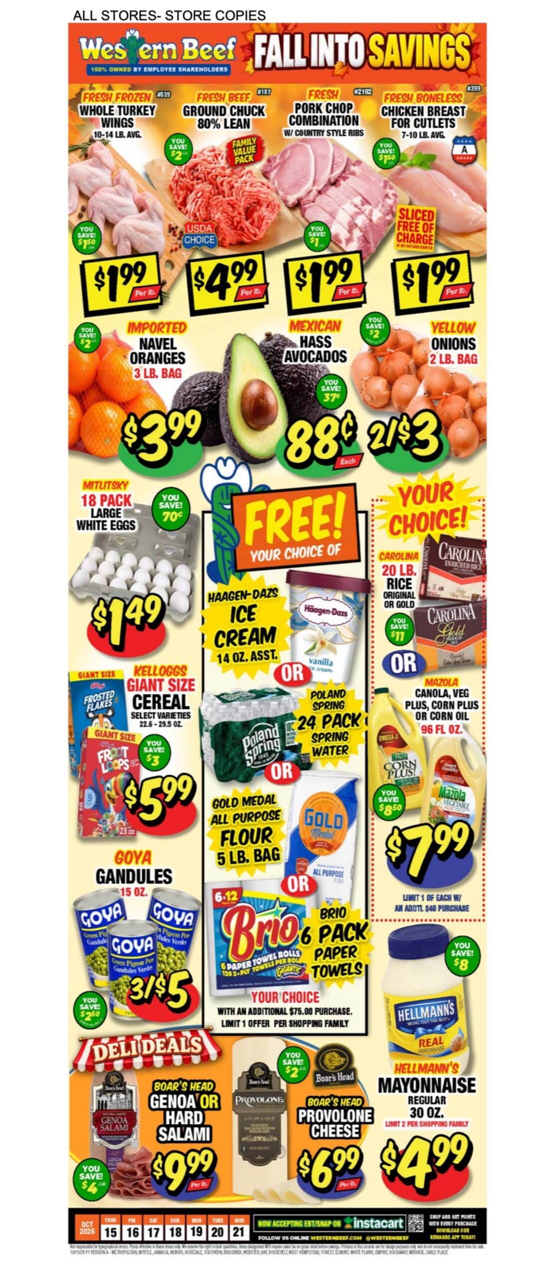 Western Beef In-Store Circular